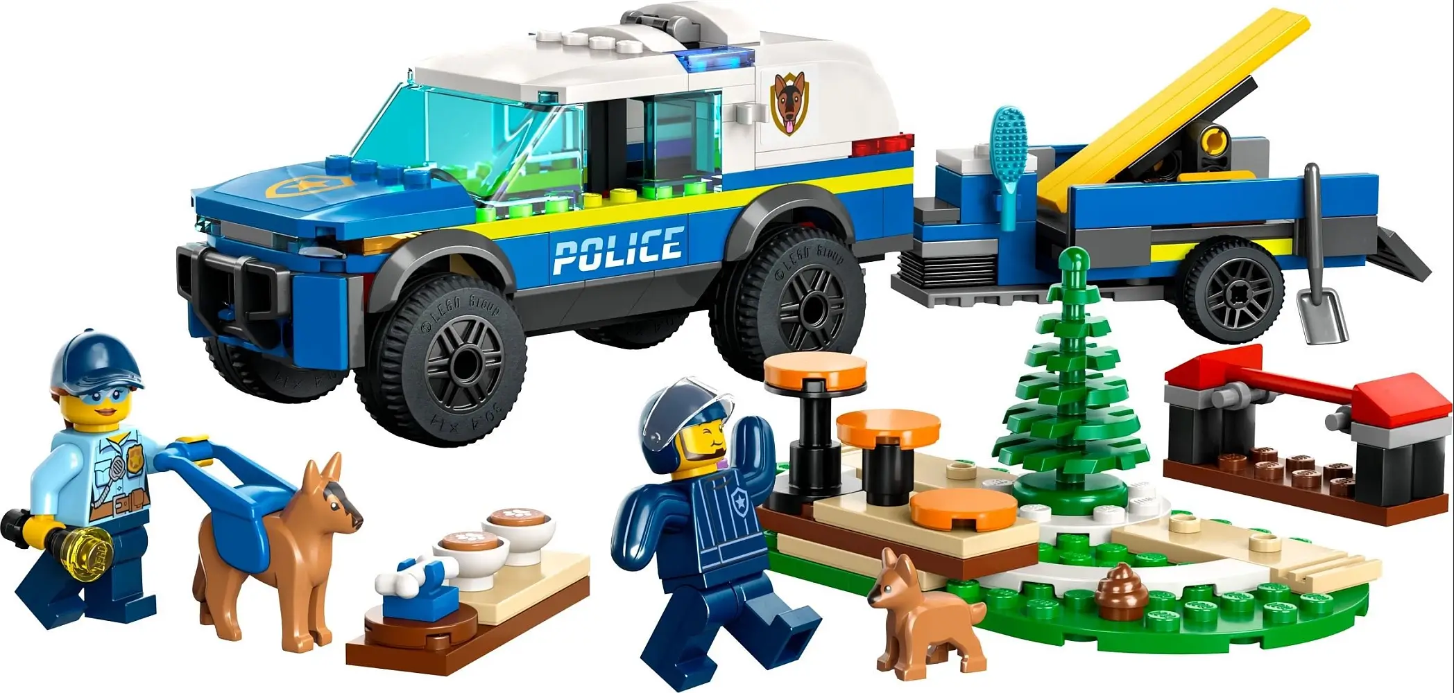 Szkoła treingowa dla policyjnych psów z serii LEGO® City