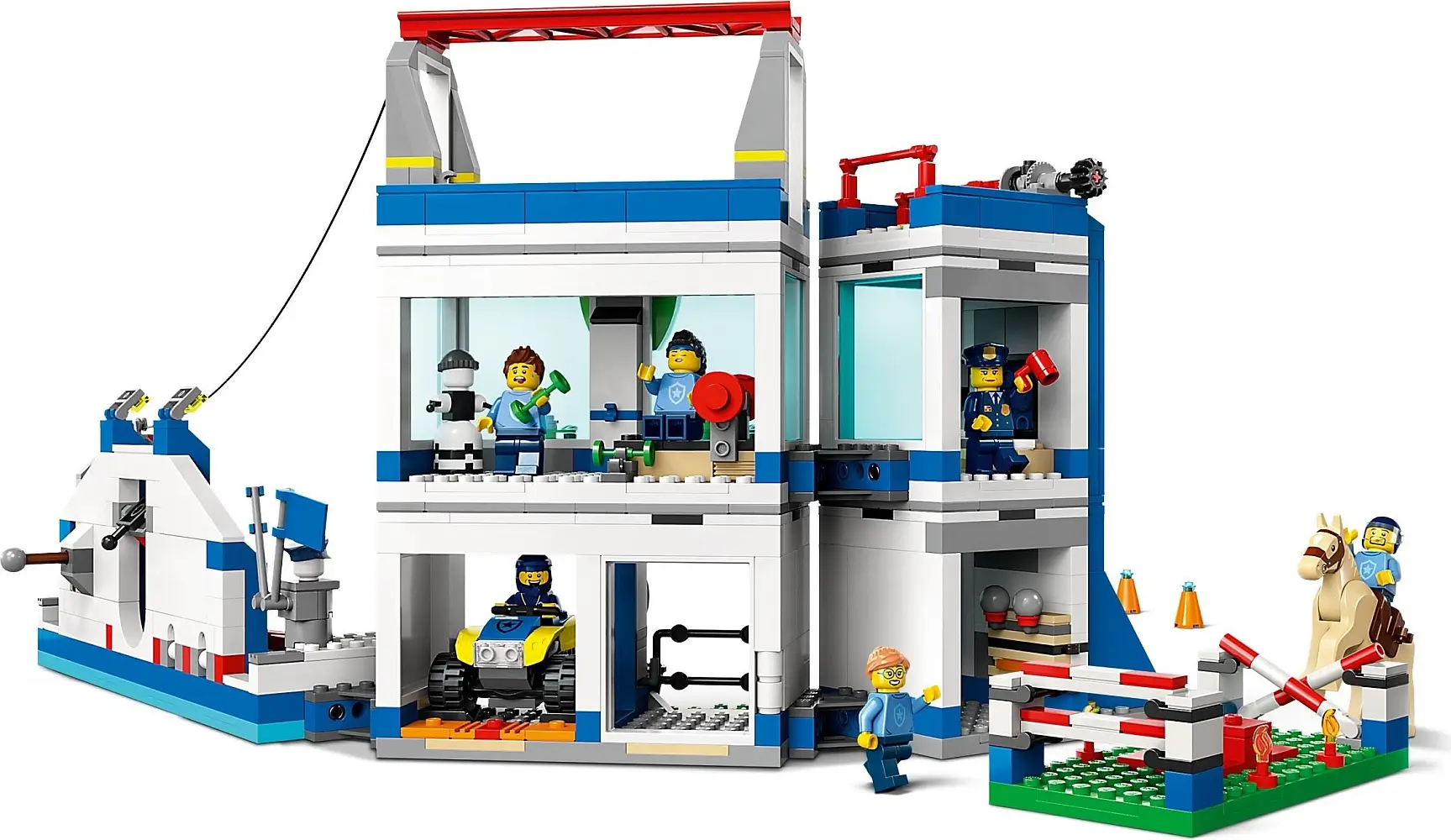 Trening policjantów centrum szkoleniowym z serii LEGO® City