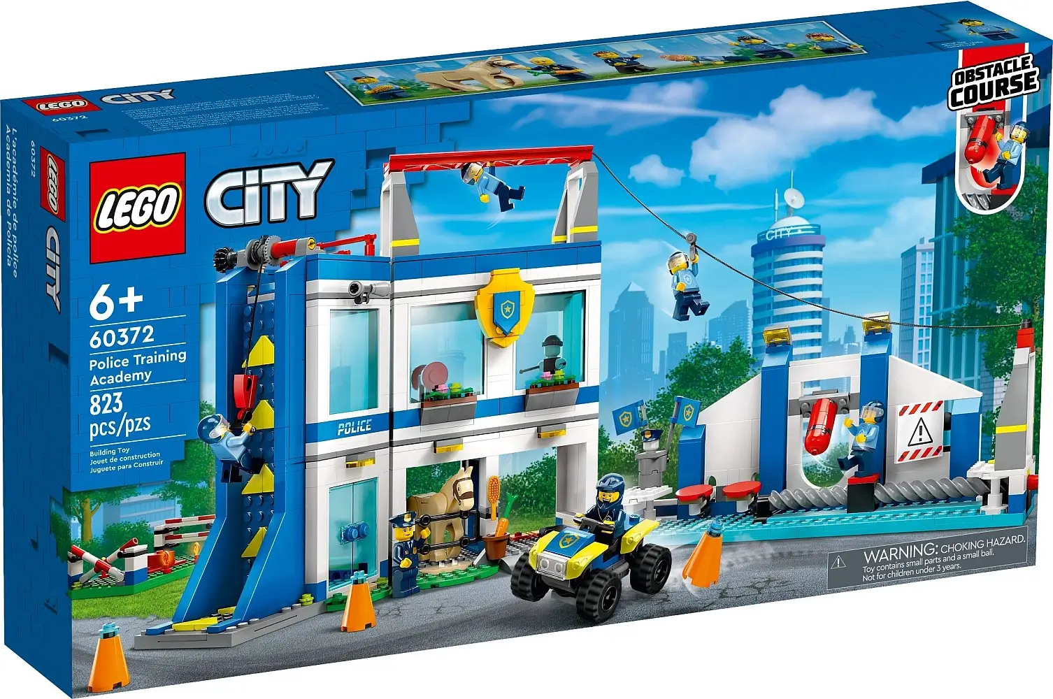 Pudełko zestawu 60372 z serii LEGO® City – Akademia policyjna