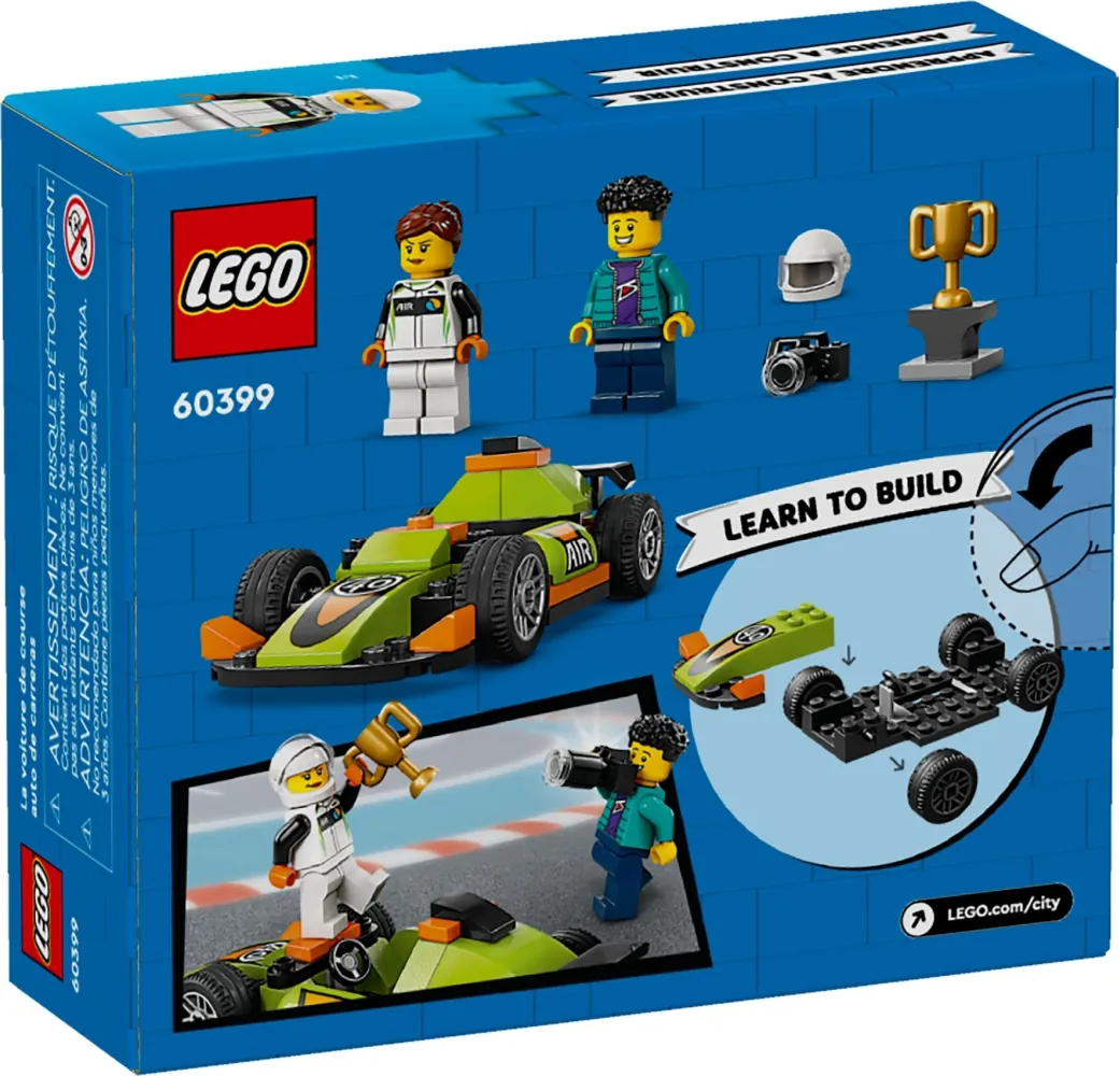 Tył pudełka kompletu klocków LEGO® 60399