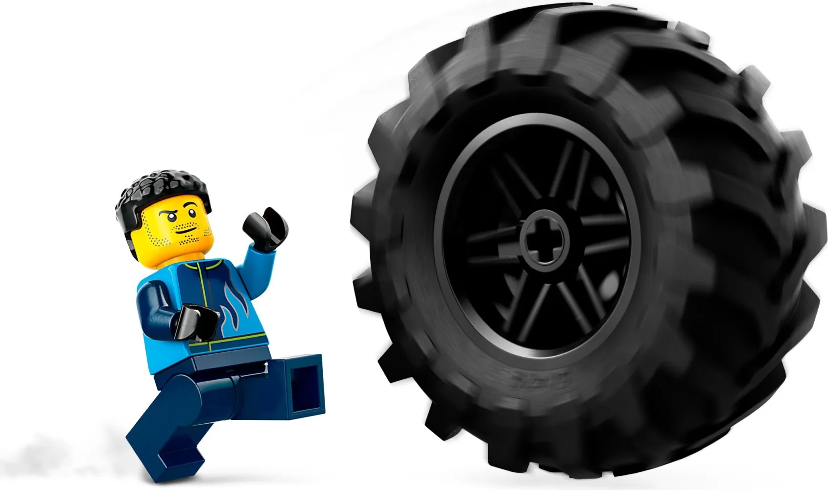 Figurka kierowcy z zestawu LEGO® nr 60402