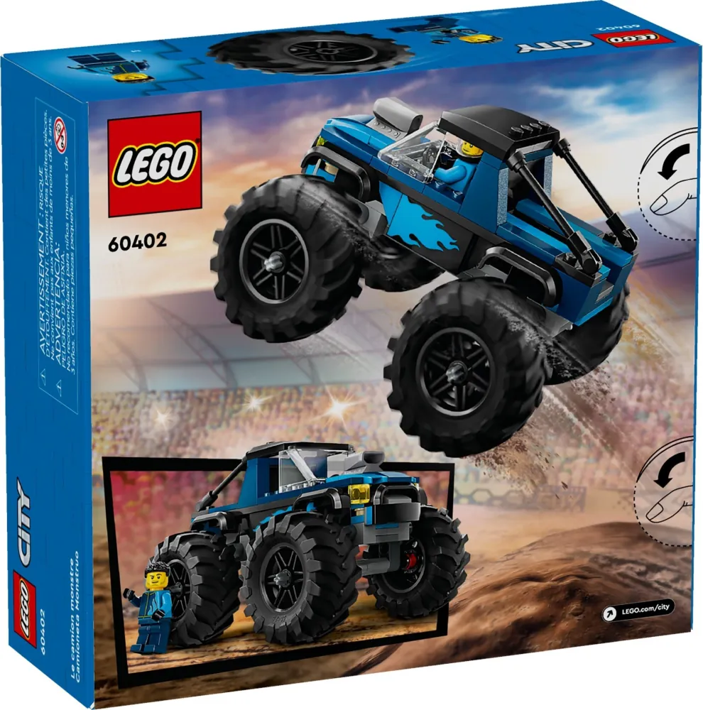 Tył pudełka kompletu klocków LEGO® 60402