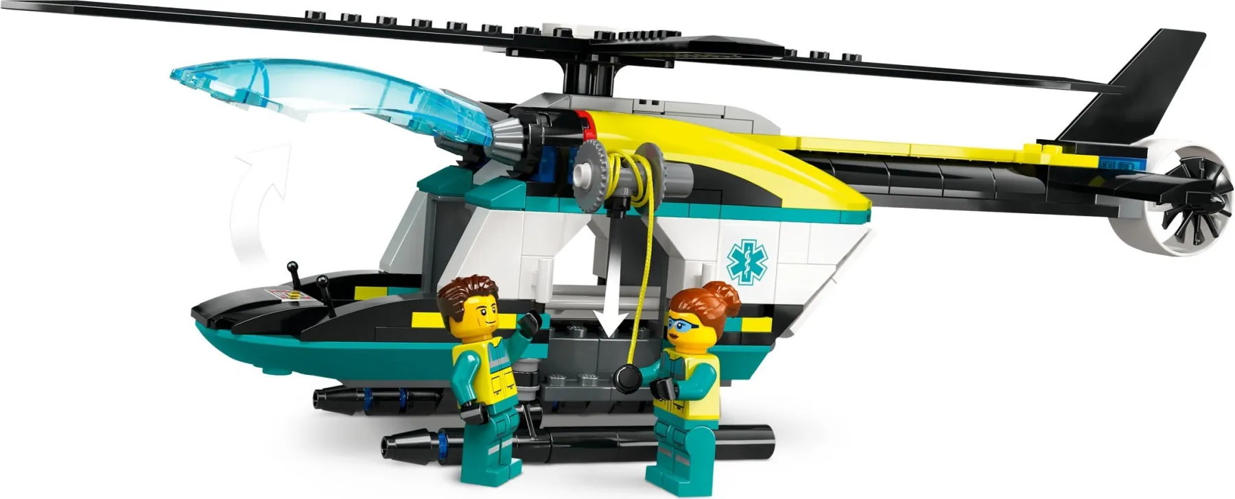 Helikopter z kompletu klocków LEGO® 60405