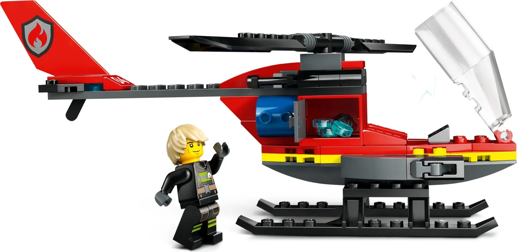 Helikopter strażacki – zestaw LEGO® City 60411