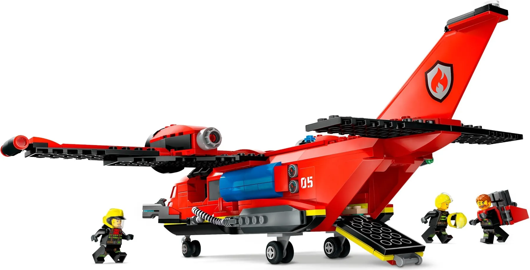 Czerwony samolot strażaków – zestaw LEGO® City 60413