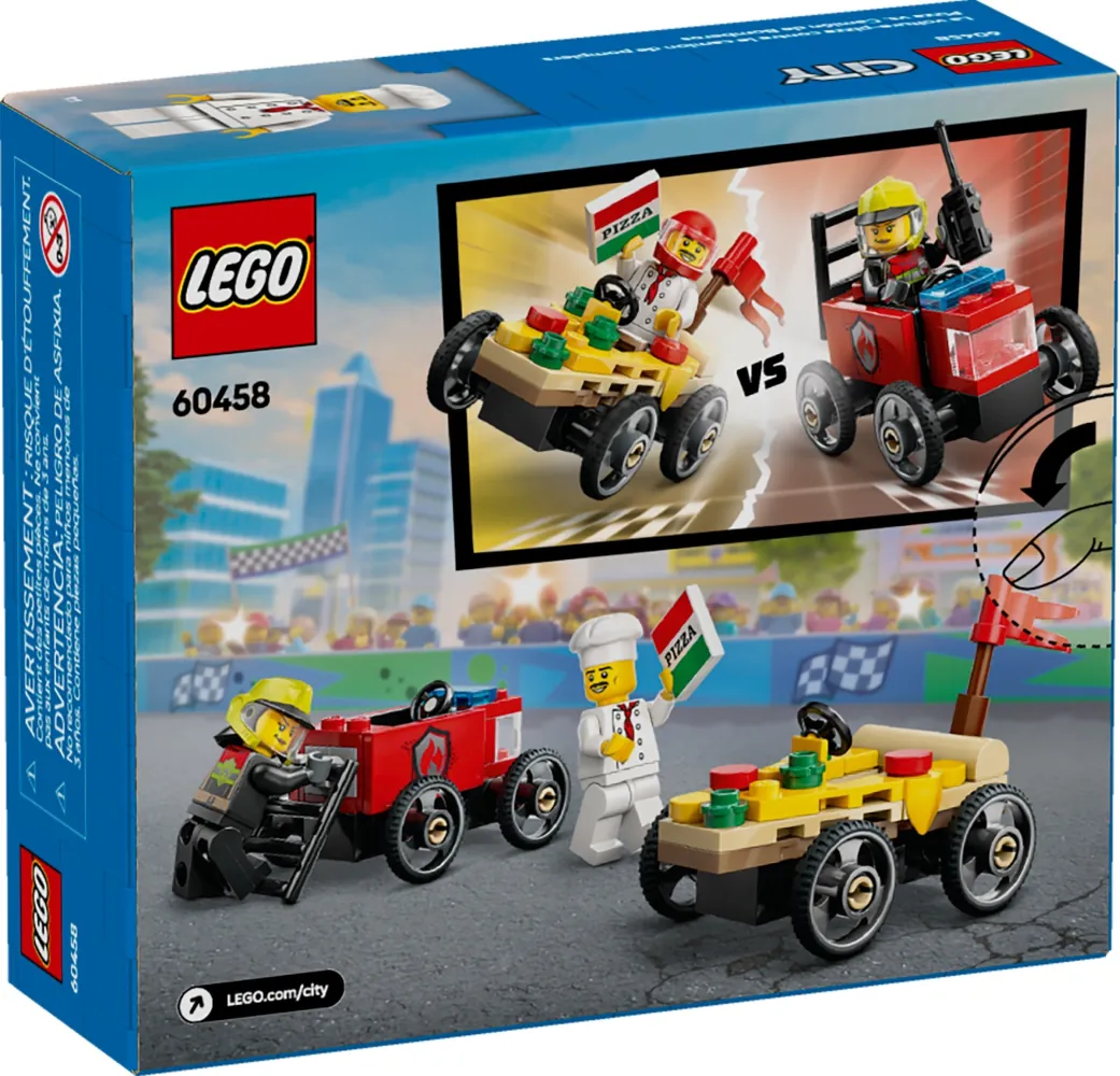 Tył pudełka kompletu klocków LEGO® 60458