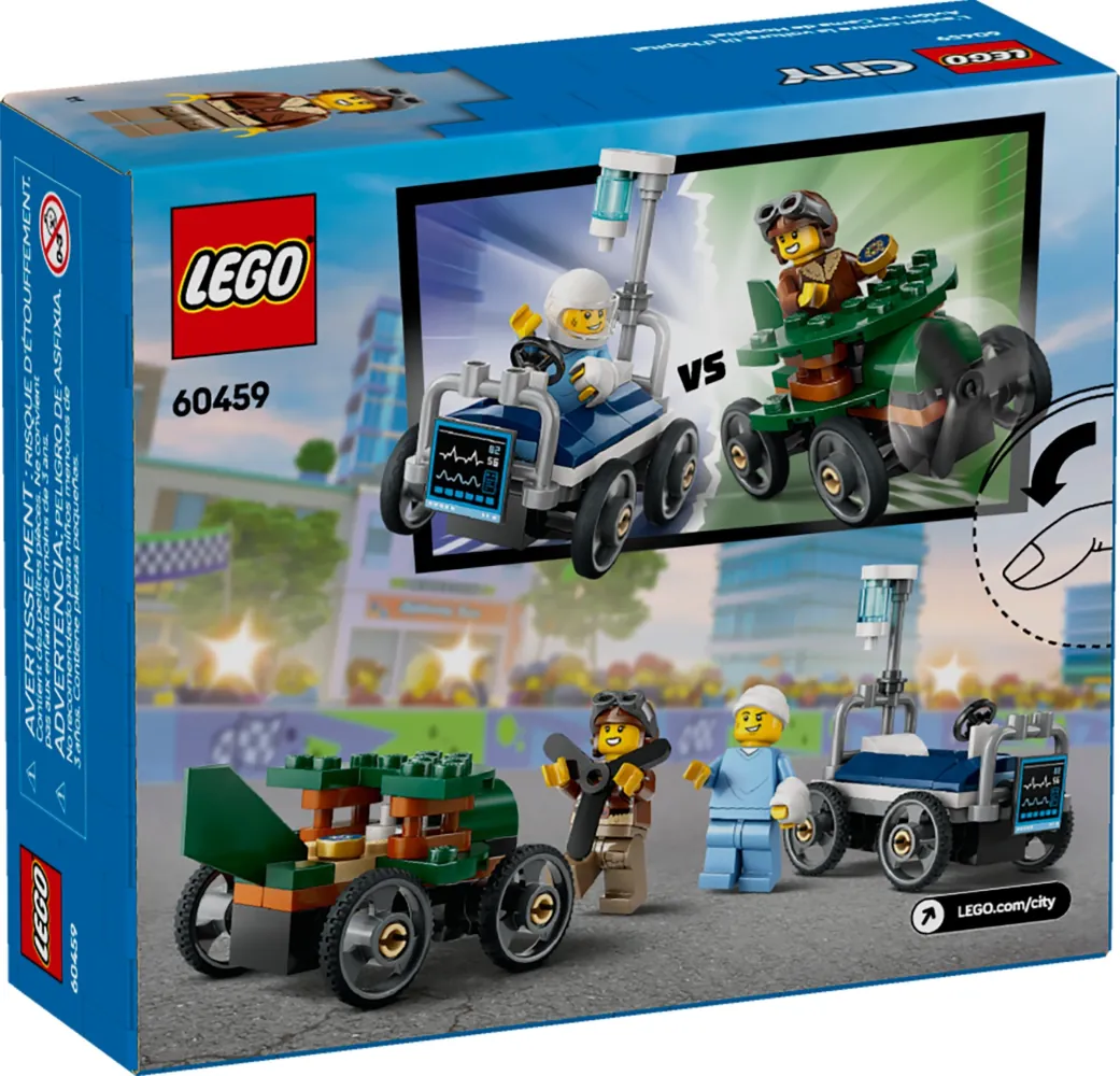 Tył pudełka kompletu klocków LEGO® 60459