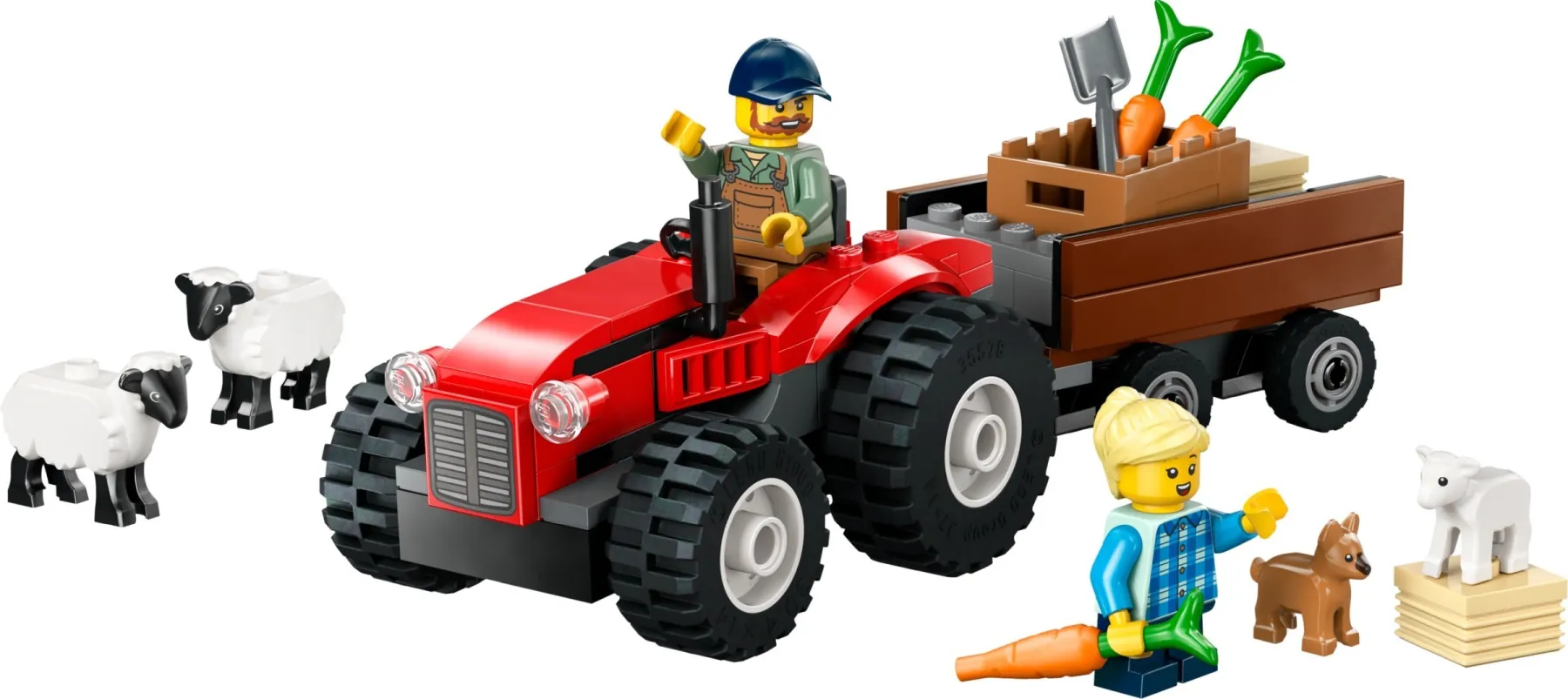 Traktor z przyczepą – LEGO® City