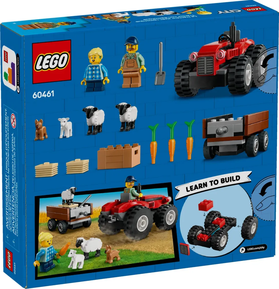 Tył pudełka kompletu klocków LEGO® 60461