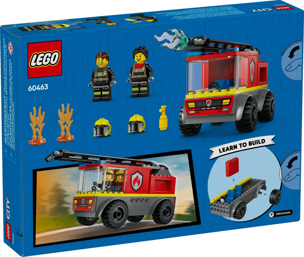 Tył pudełka kompletu klocków LEGO® 60463