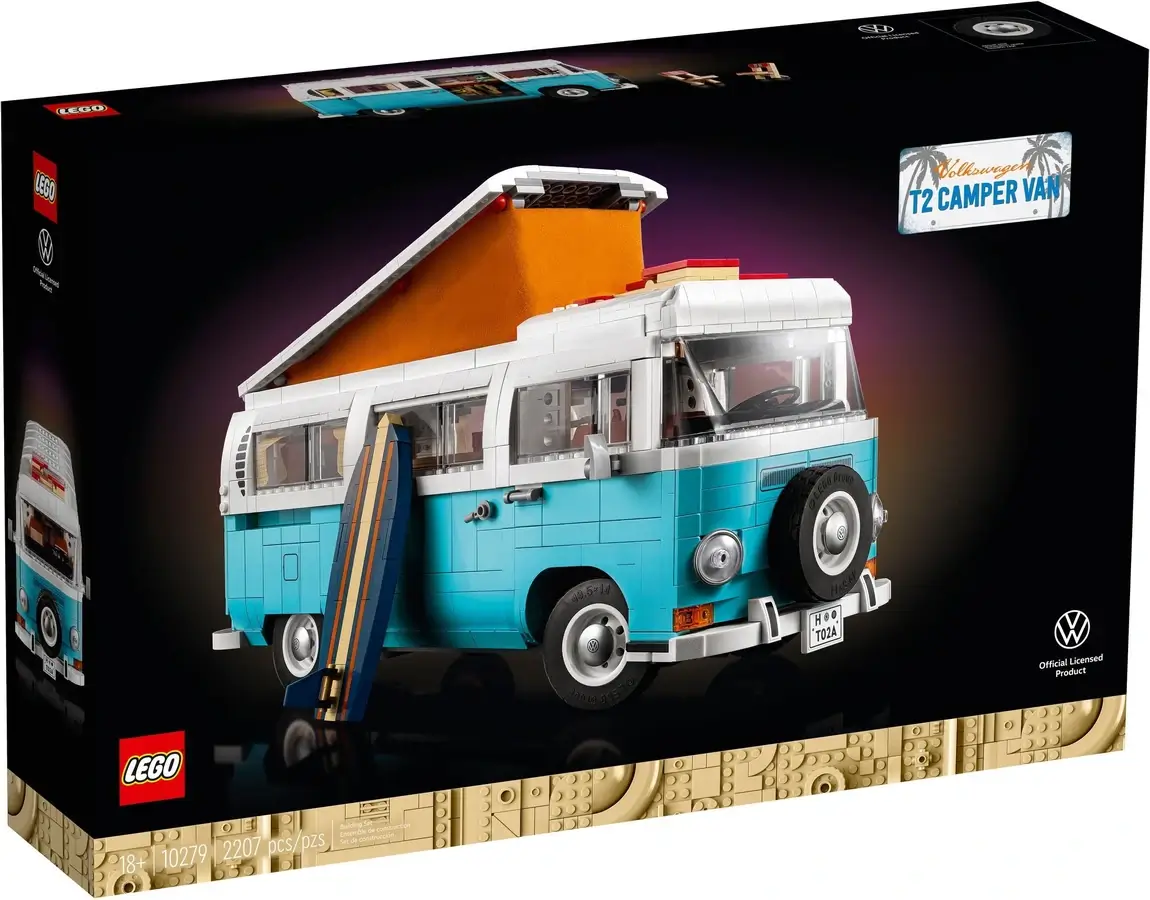 Pudełko zestawu 10279 z serii Creator™ Expert – Mikrobus kempingowy Volkswagen T2