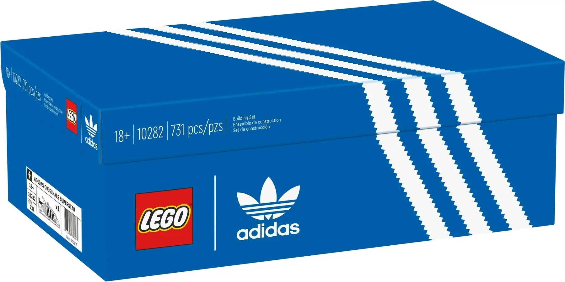 Pudełko zestawu 10282 z serii Creator™ Expert – but adidas