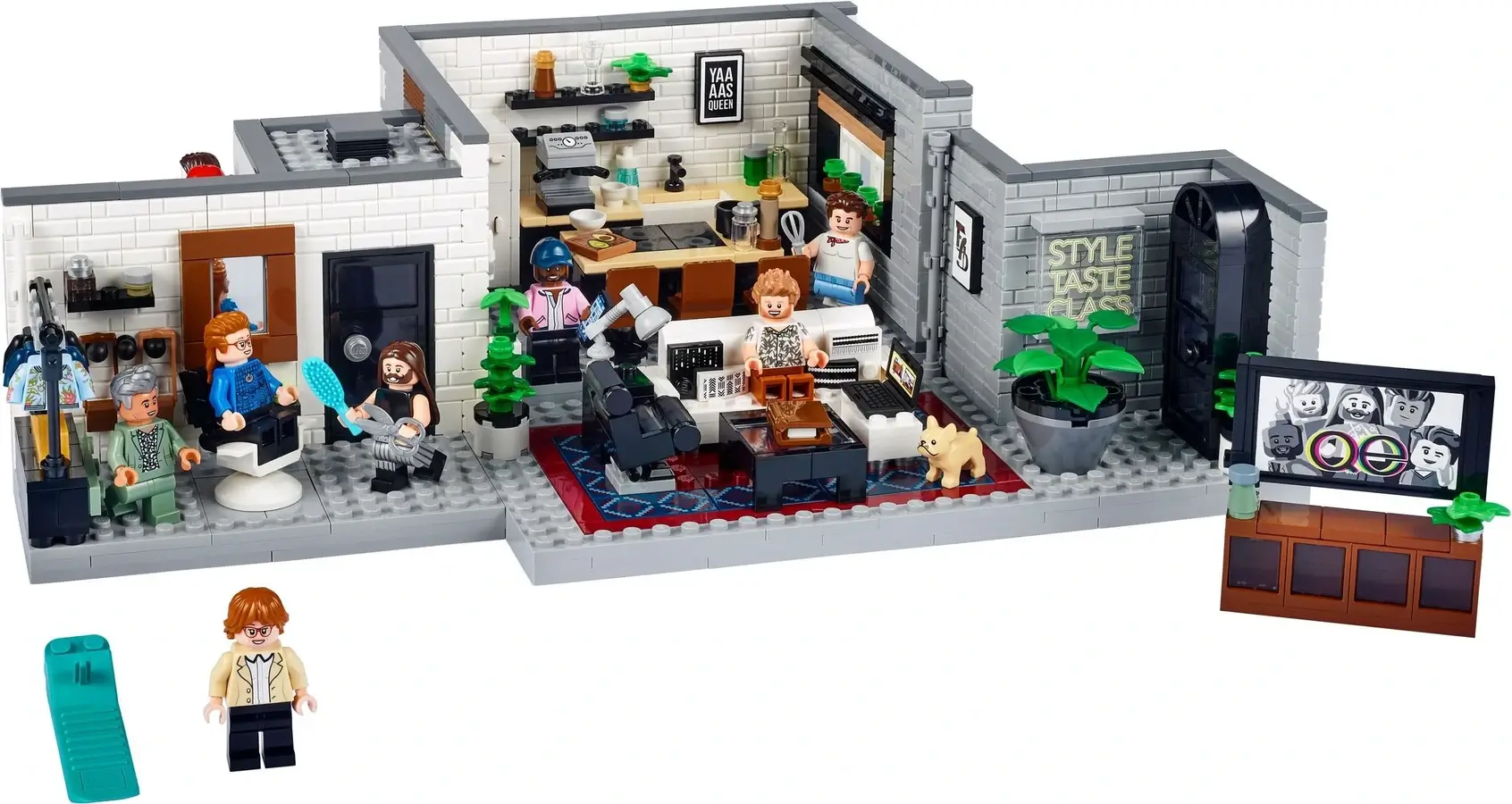 Mieszkanie Fab Five z serialu Queer Eye – seria LEGO® Creator™ Expert