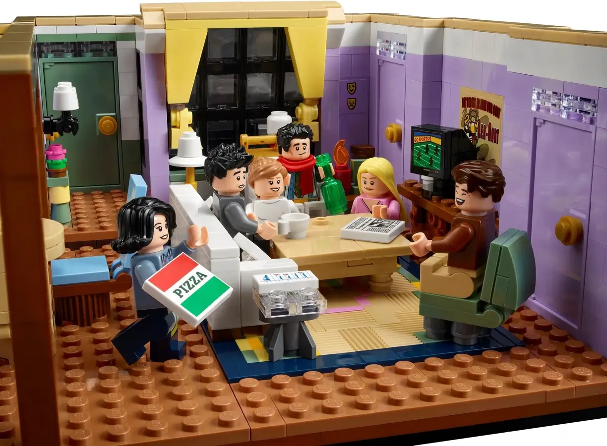 Mieszkania z serialu telewizyjnego Przyjaciele z serii LEGO® Creator™ Expert