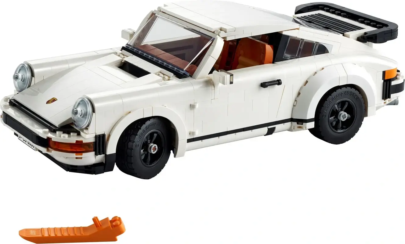 Biały samochód Porsche 911 z serii LEGO® Creator™ Expert