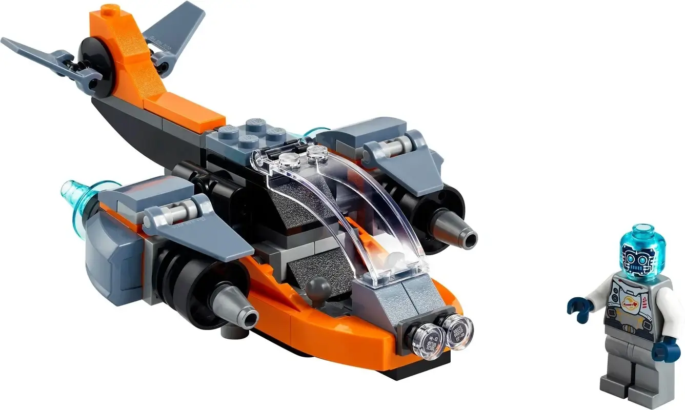 Latający cyberdron z serii LEGO® Creator™