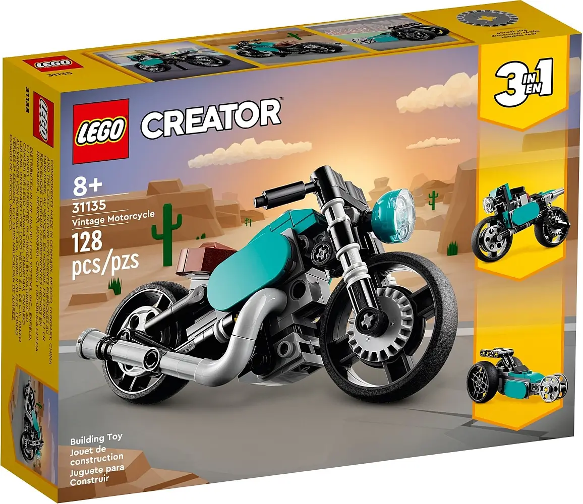 Pudełko zestawu 31135 z serii Creator™ – motocykl