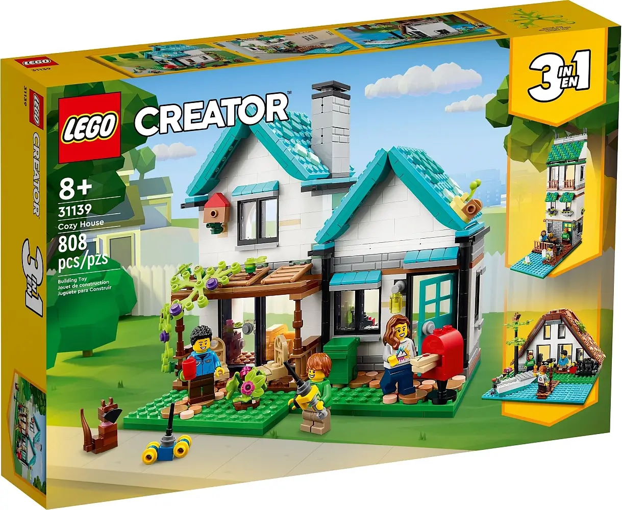 Pudełko zestawu 31139 z serii Creator™ – Przytulny dom