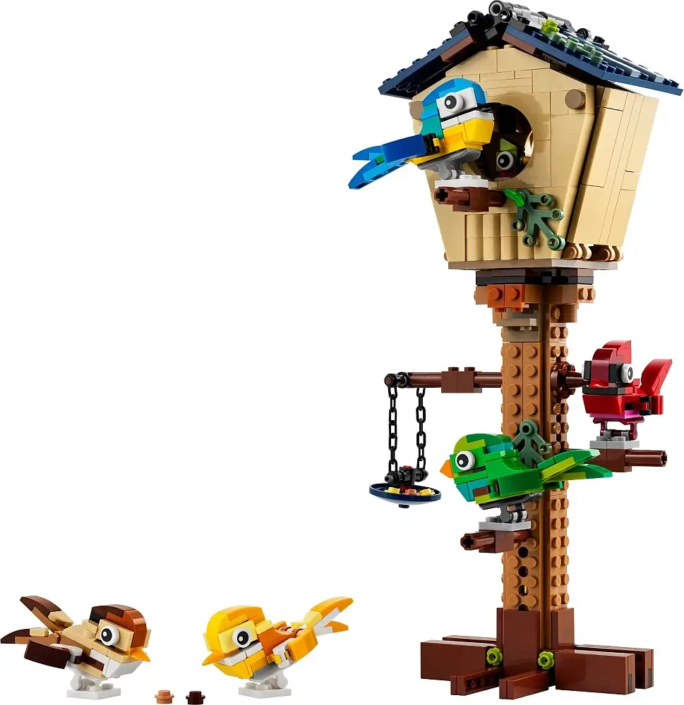 Budka dla ptaków z klocków LEGO® – seria Creator™