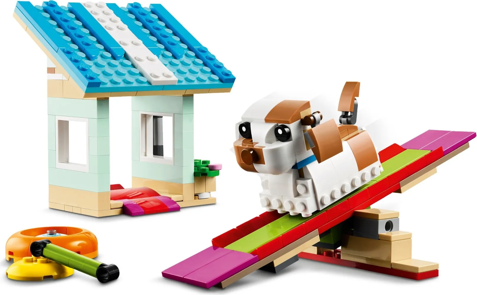 Zjeżdżalnia dla chomika z zestawu LEGO® nr 31155