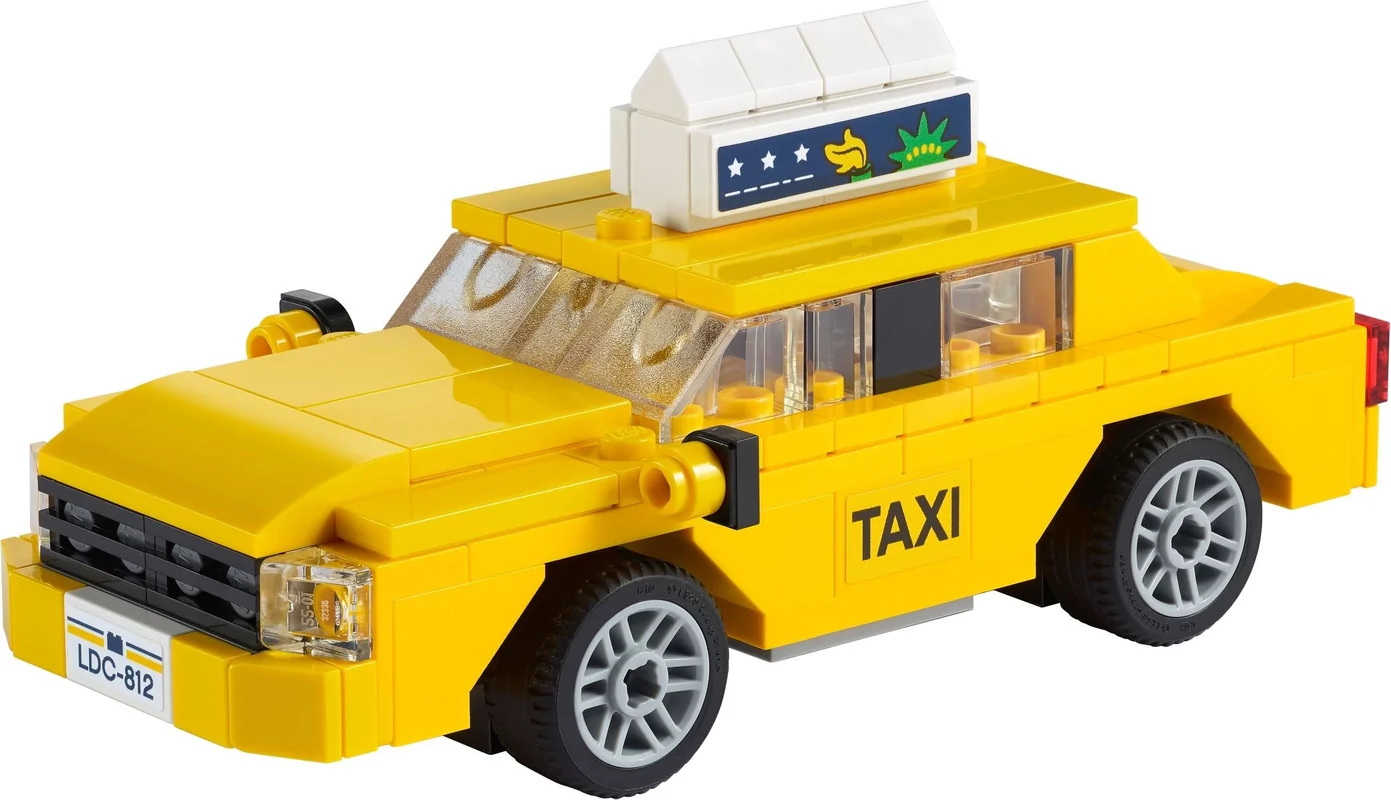 Żółty samochód TAXI z serii LEGO® Creator™