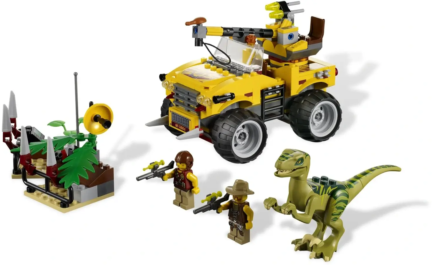 Uciekający dinozaur raptor z serii LEGO® Dino