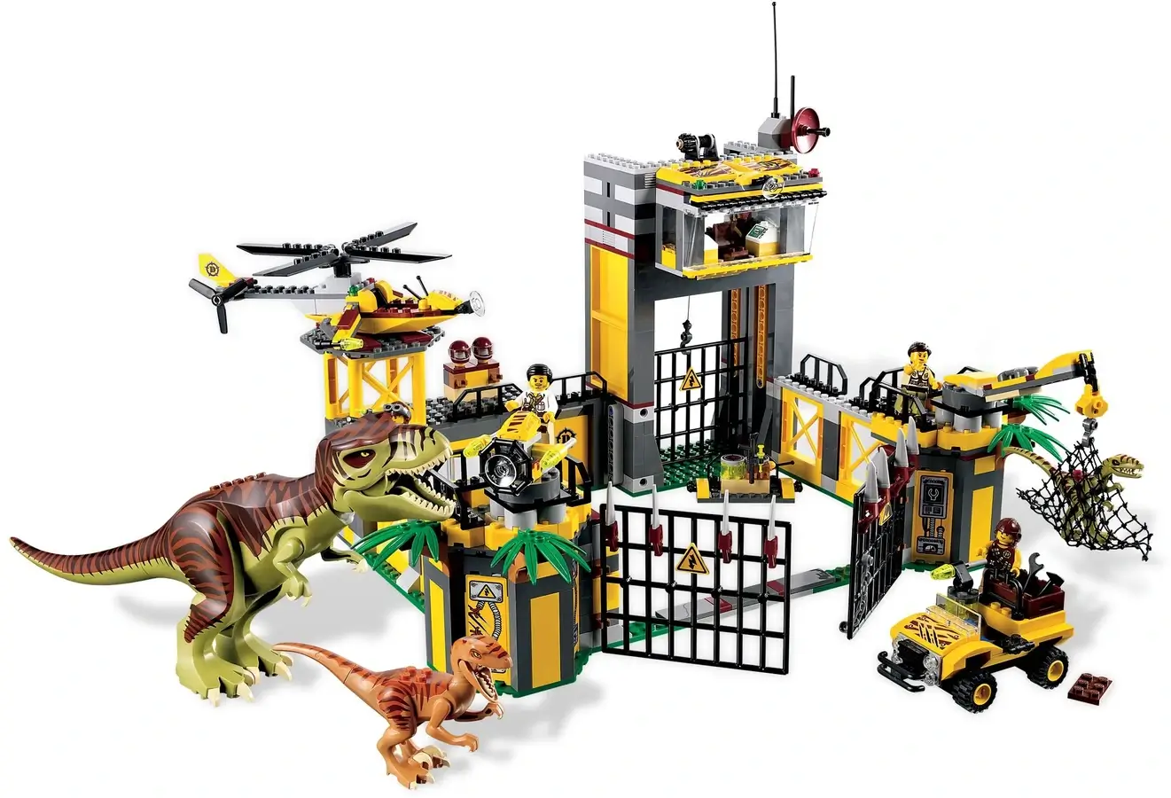 Kwatera pogromców dinozaurów – zestaw z serii LEGO® Dino