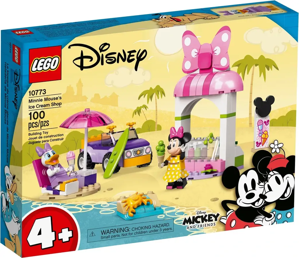 Pudełko zestawu 10773 z serii LEGO® Disney™ – Sklep z lodami