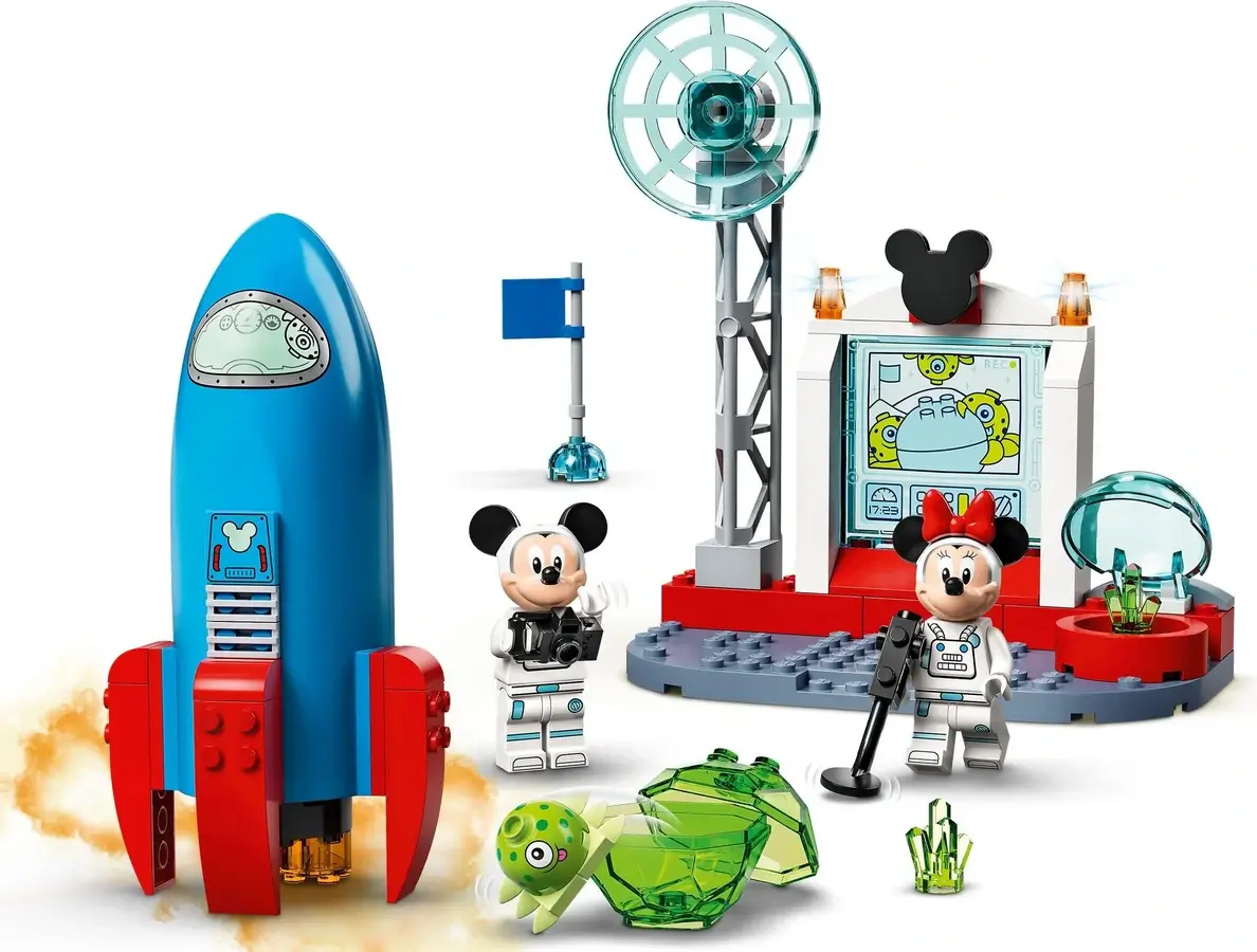 Kosmiczna rakieta Myszki Miki i Minnie z serii LEGO® Disney™