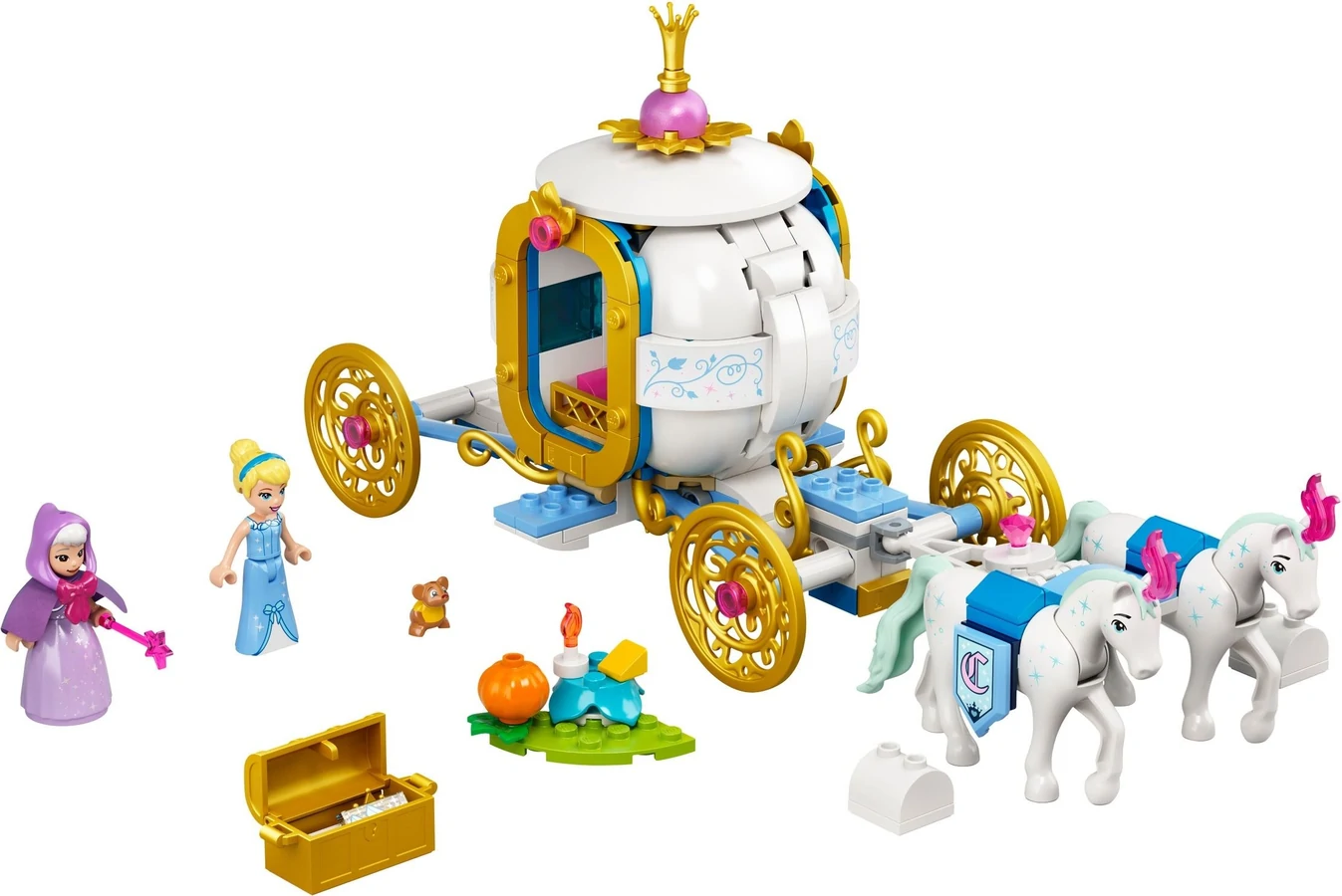 Królewski powóz Kopciuszka z serii LEGO® Disney™