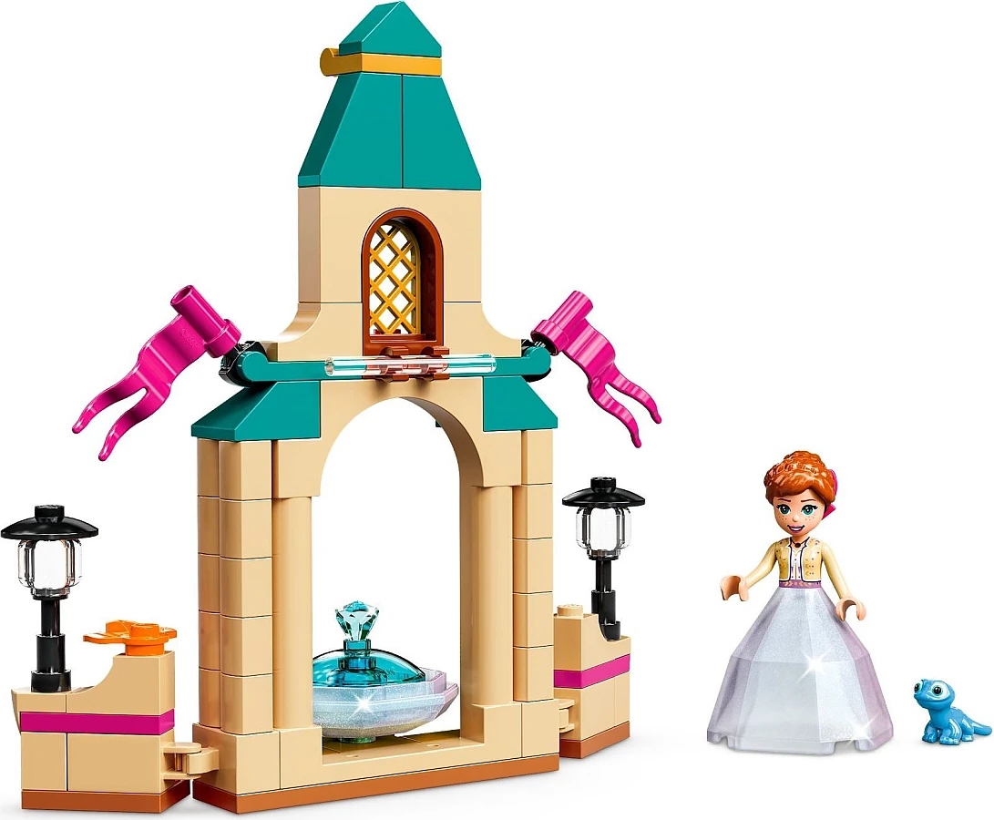 Dziedziniec zamku Anny z serii LEGO® Disney™