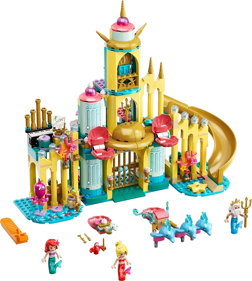 Podwodny pałac Arielki z serii LEGO® Disney™