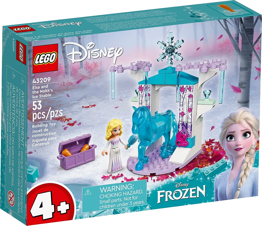 Pudełko zestawu 43209 z serii LEGO® Disney™ – Elza i Nokka