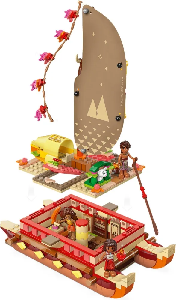 Pokład kajaka z zestawu LEGO® nr 43270