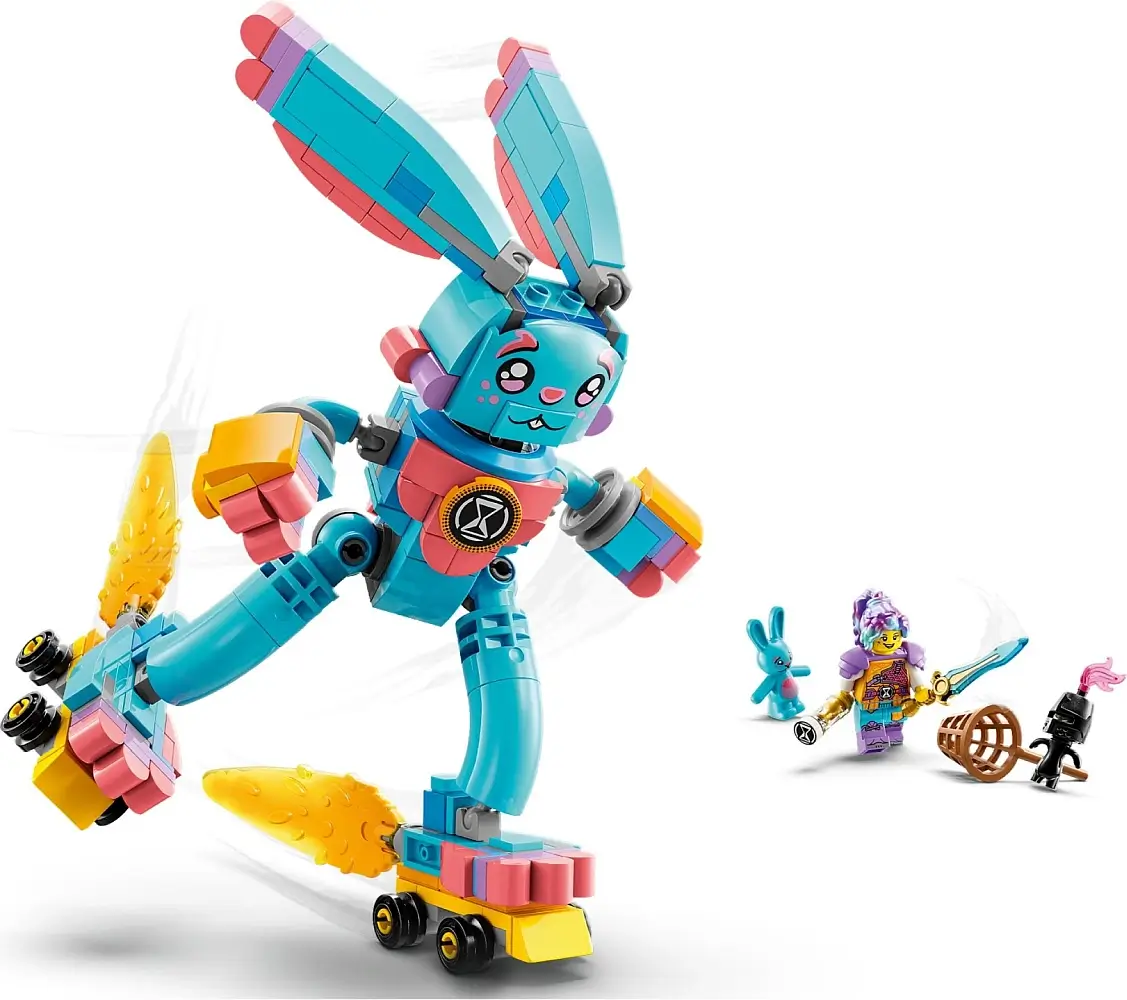 Izzie i niebieski króliczek Bunchuz serii LEGO® Dreamzzz™