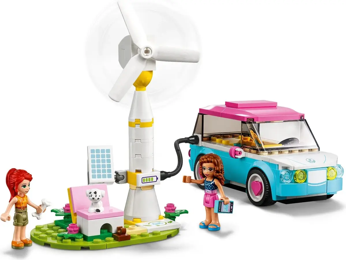 Błękitno-różowy samochód Olivii z serii LEGO® Friends™