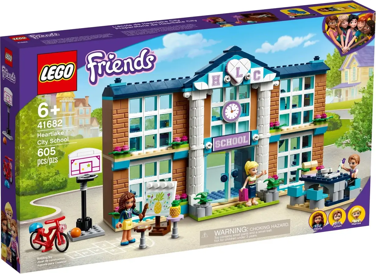 Pudełko zestawu 41682 z serii Friends™ – Szkoła