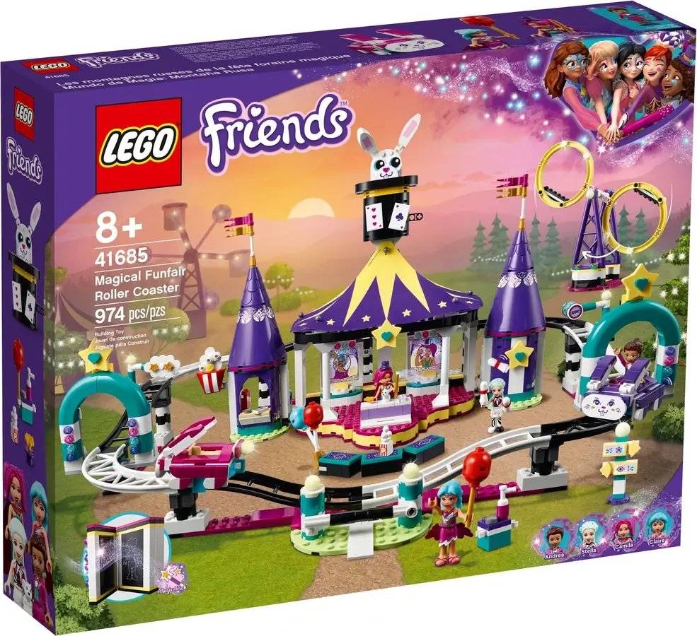Pudełko zestawu 41685 z serii Friends™ – Magiczne wesołe miasteczko