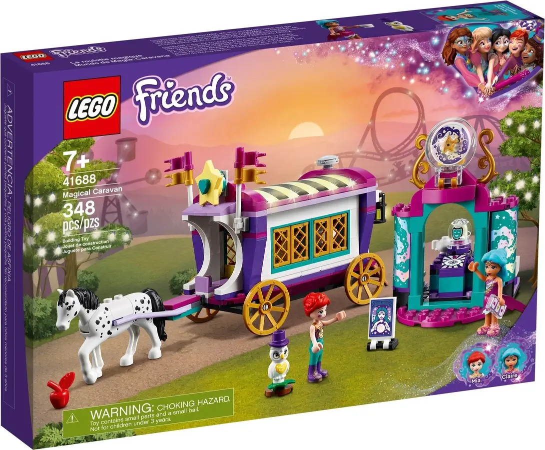 Pudełko zestawu 41688 z serii Friends™ – Magiczny wóz