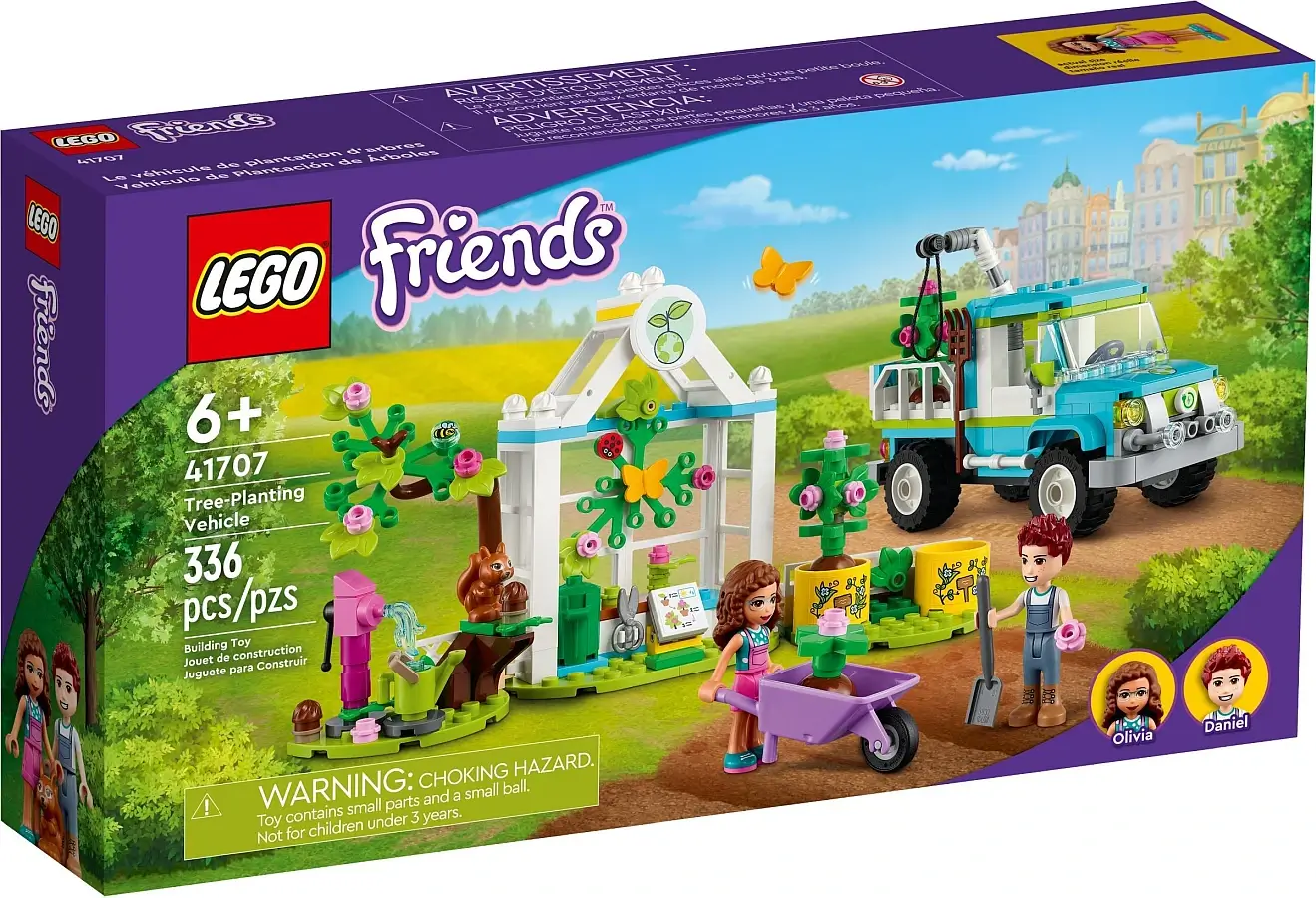 Pudełko zestawu 41707 z serii Friends™ – Furgonetka sadowników