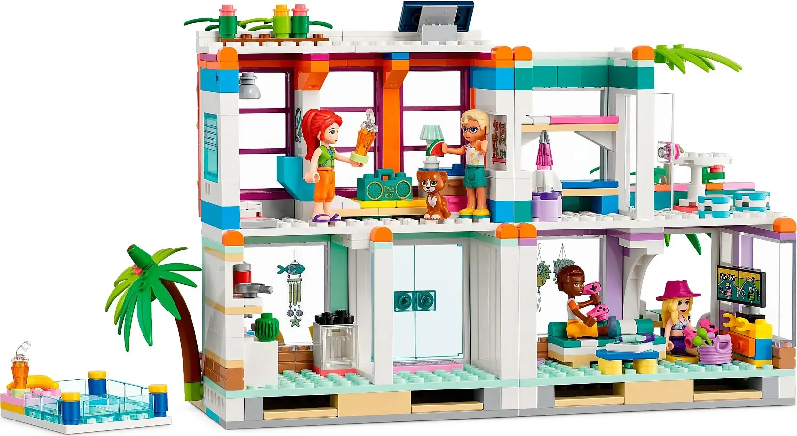 Wakacyjny domek na plaży z serii LEGO® Friends™