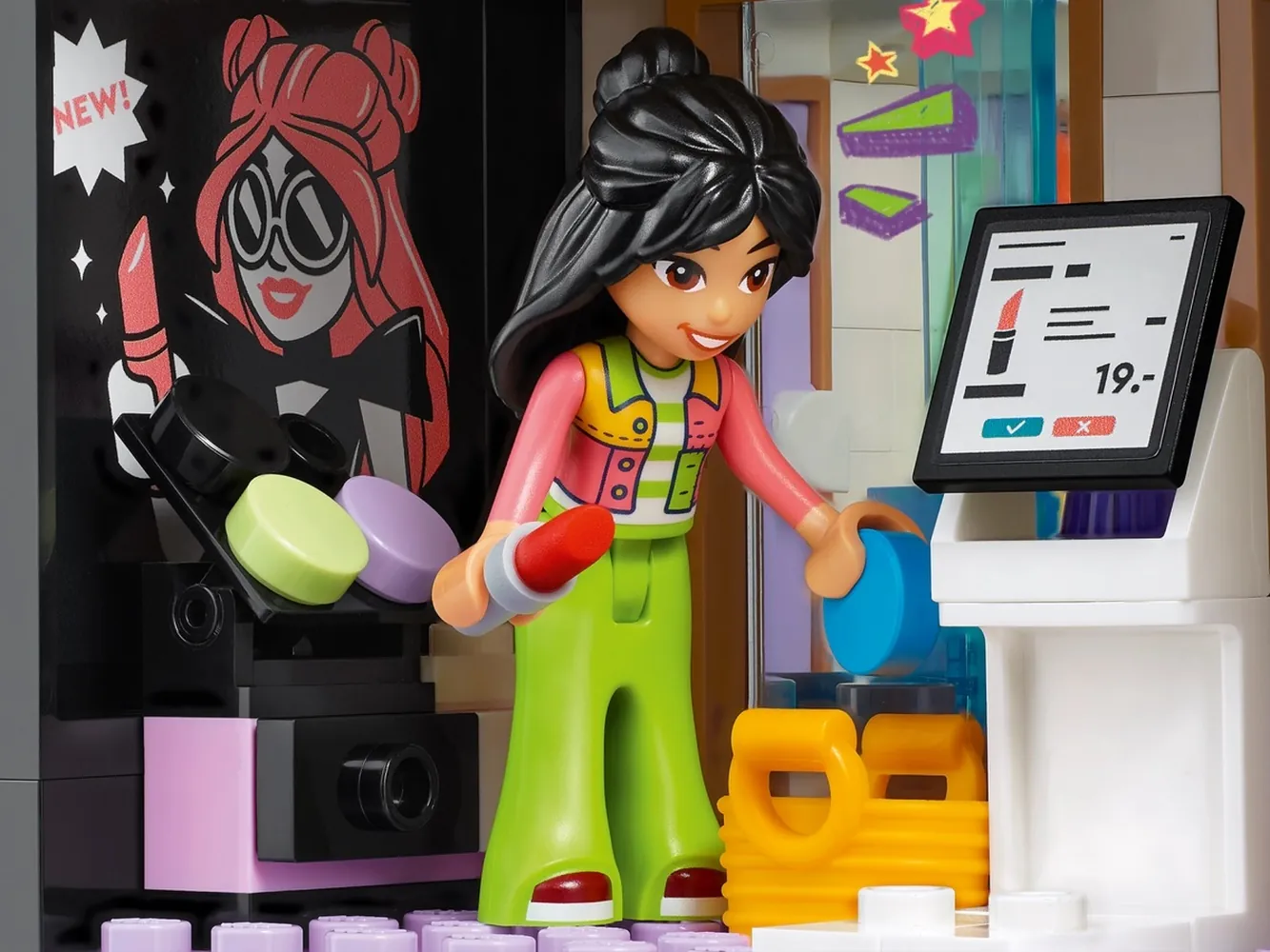 Stoisko ze szminkami – LEGO® Friends™