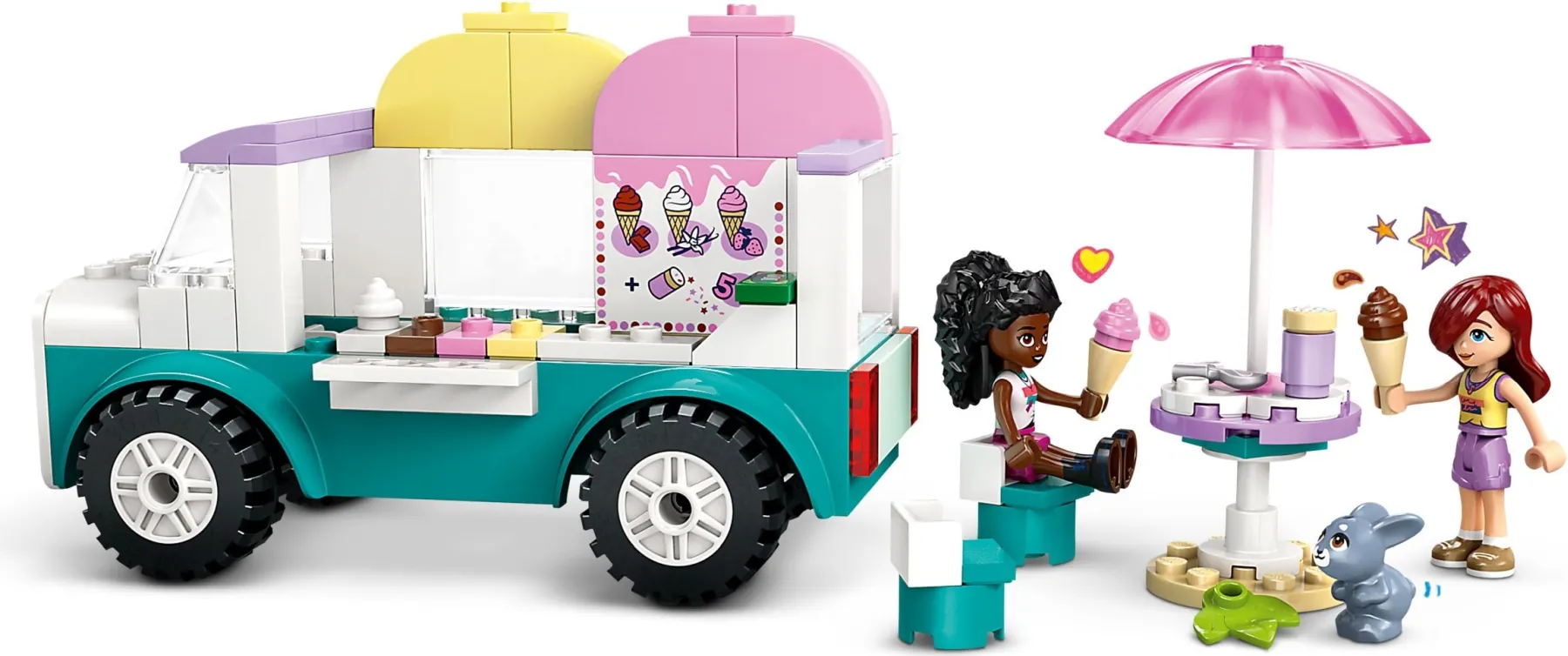 Jedzenie lodów przy furgonetce – LEGO® Friends™