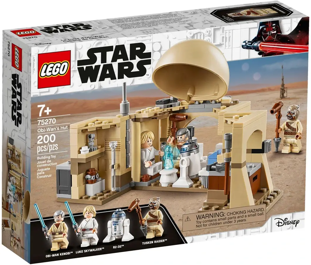 Pudełko zestawu 75270 z serii LEGO® Gwiezdne Wojny™ – domek Obi-Wana