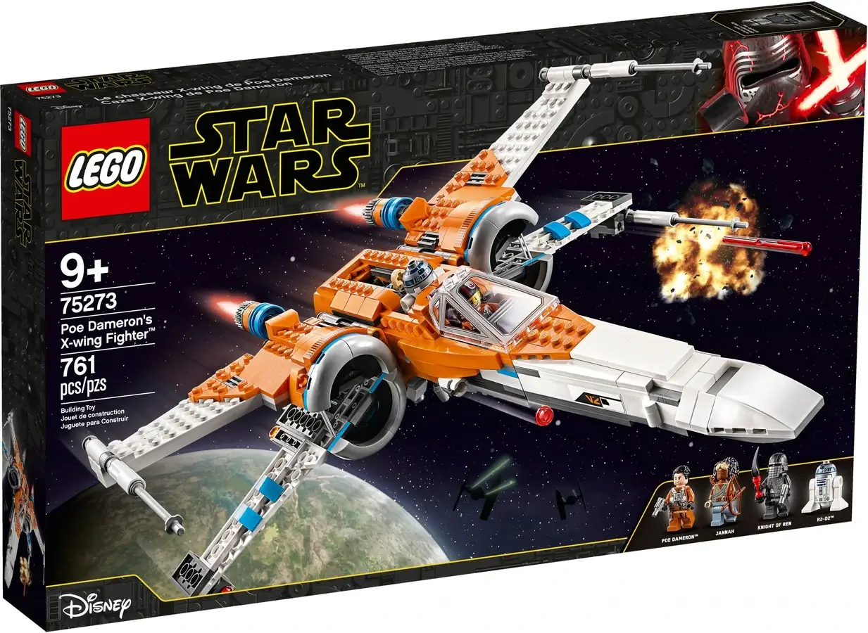 Pudełko zestawu 75273 z serii LEGO® Gwiezdne Wojny™ – X-Wing Damerona™