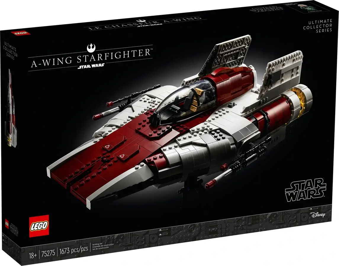 Pudełko zestawu 75275 z serii LEGO® Gwiezdne Wojny™ – A-wing™
