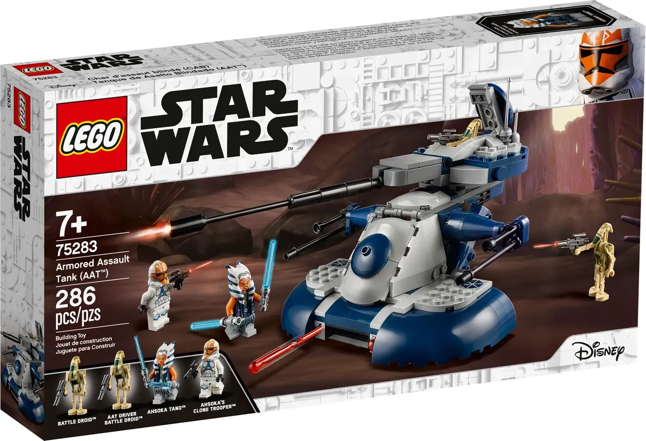 Pudełko zestawu 75283 z serii LEGO® Gwiezdne Wojny™ – AAT™