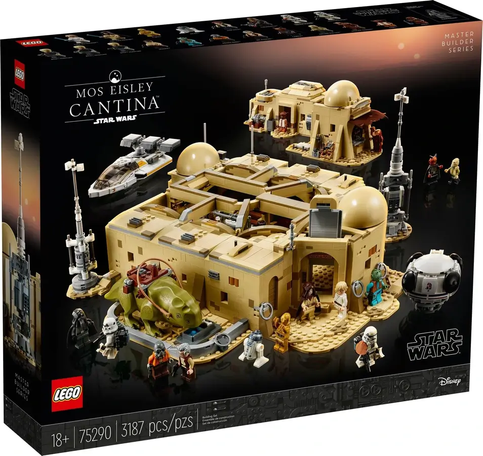 Pudełko zestawu 75290 z serii LEGO® Gwiezdne Wojny™ – Mos Eisley™