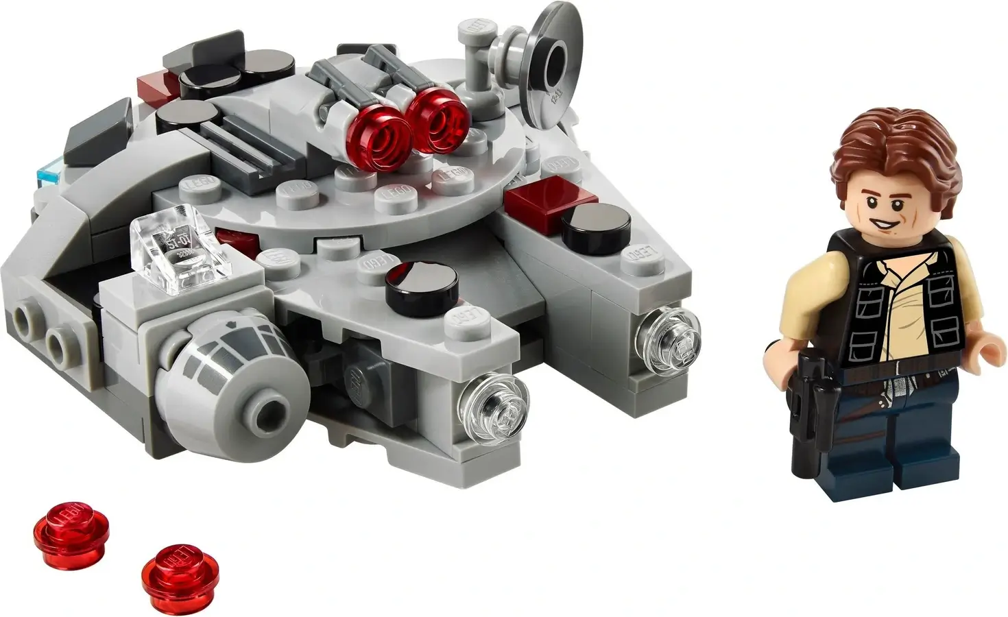 Mikromyśliwiec Sokół Millennium™ z serii LEGO® Gwiezdne Wojny™
