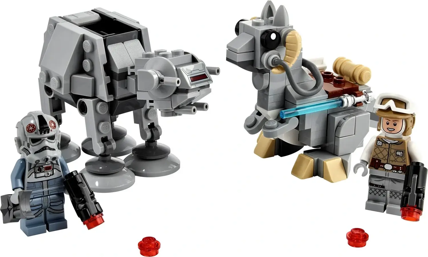 Mikromyśliwce AT-AT™ vs Tauntaun™ z serii LEGO® Gwiezdne Wojny™